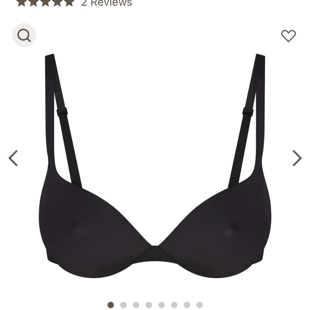 Skims Nipple Bra - SKIMS ULTIMATE BRA NIPPLE PUSH-UP BRA | ONYX